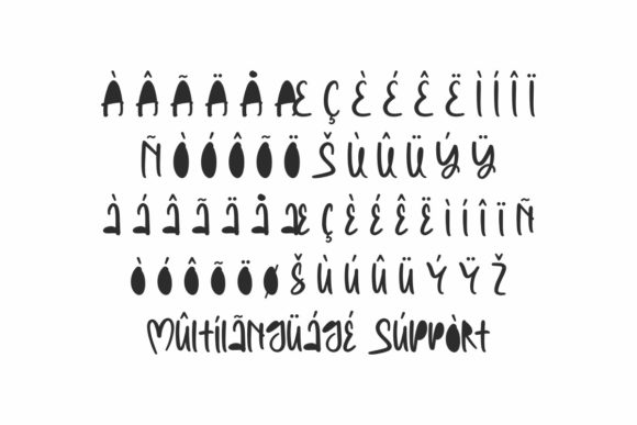 Happy Effortless Font PNG with transparent background - Preview 5