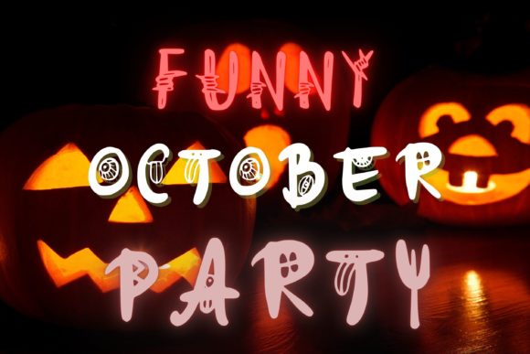 Happy Halloween Font - Preview 1