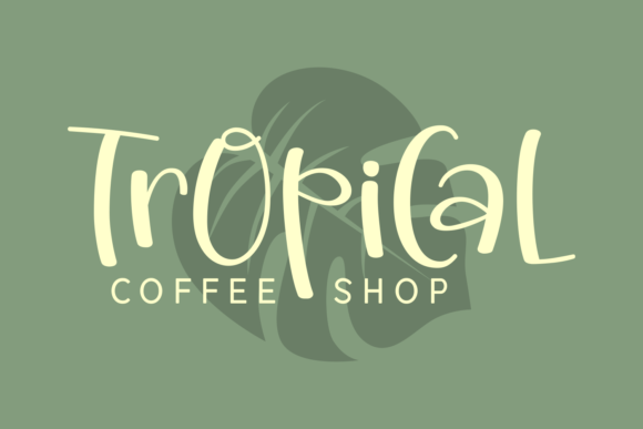 Happy Island Font PNG with transparent background - Preview 1