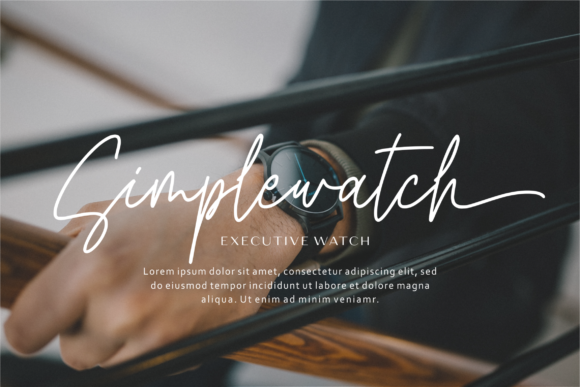 Harmony Signature Font - Preview 1