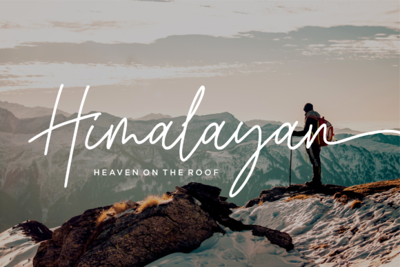 Harmony Signature Font - Preview 6