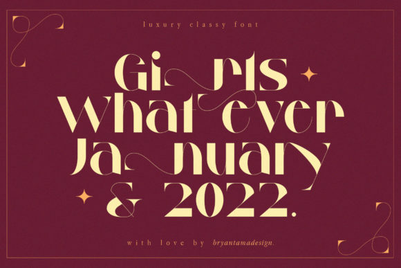 Millgary Font PNG with transparent background - Preview 5