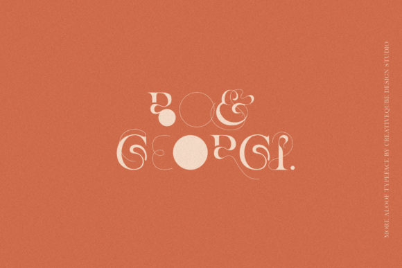 More Aloof Font PNG with transparent background - Preview 2