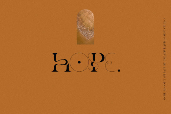 More Aloof Font PNG with transparent background - Preview 3