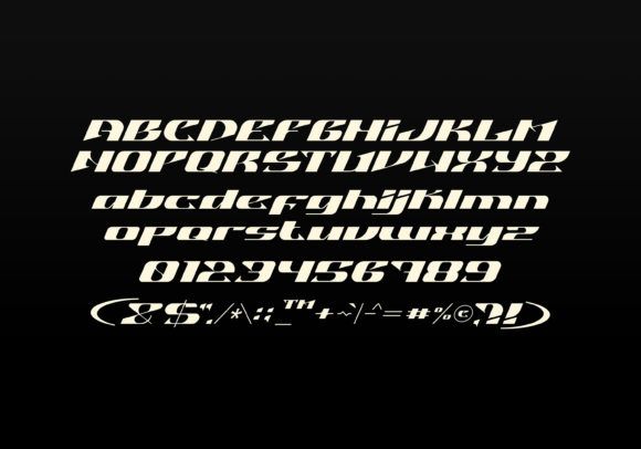 Nouther Font PNG with transparent background - Preview 1