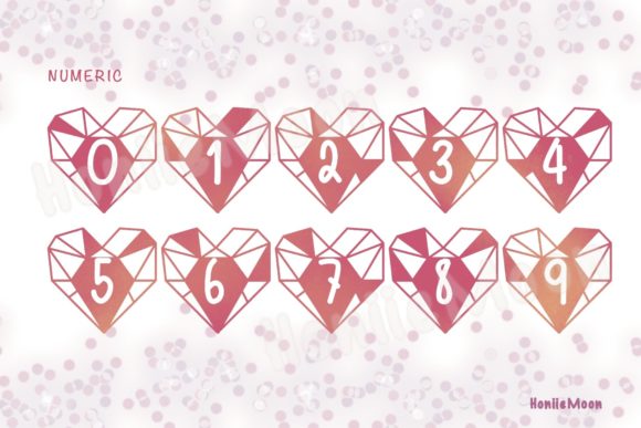Rose Quartz Font PNG with transparent background - Preview 3