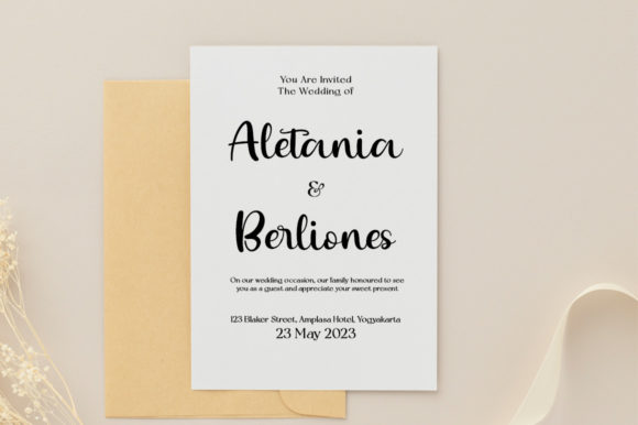 Shailena Font PNG with transparent background - Preview 1