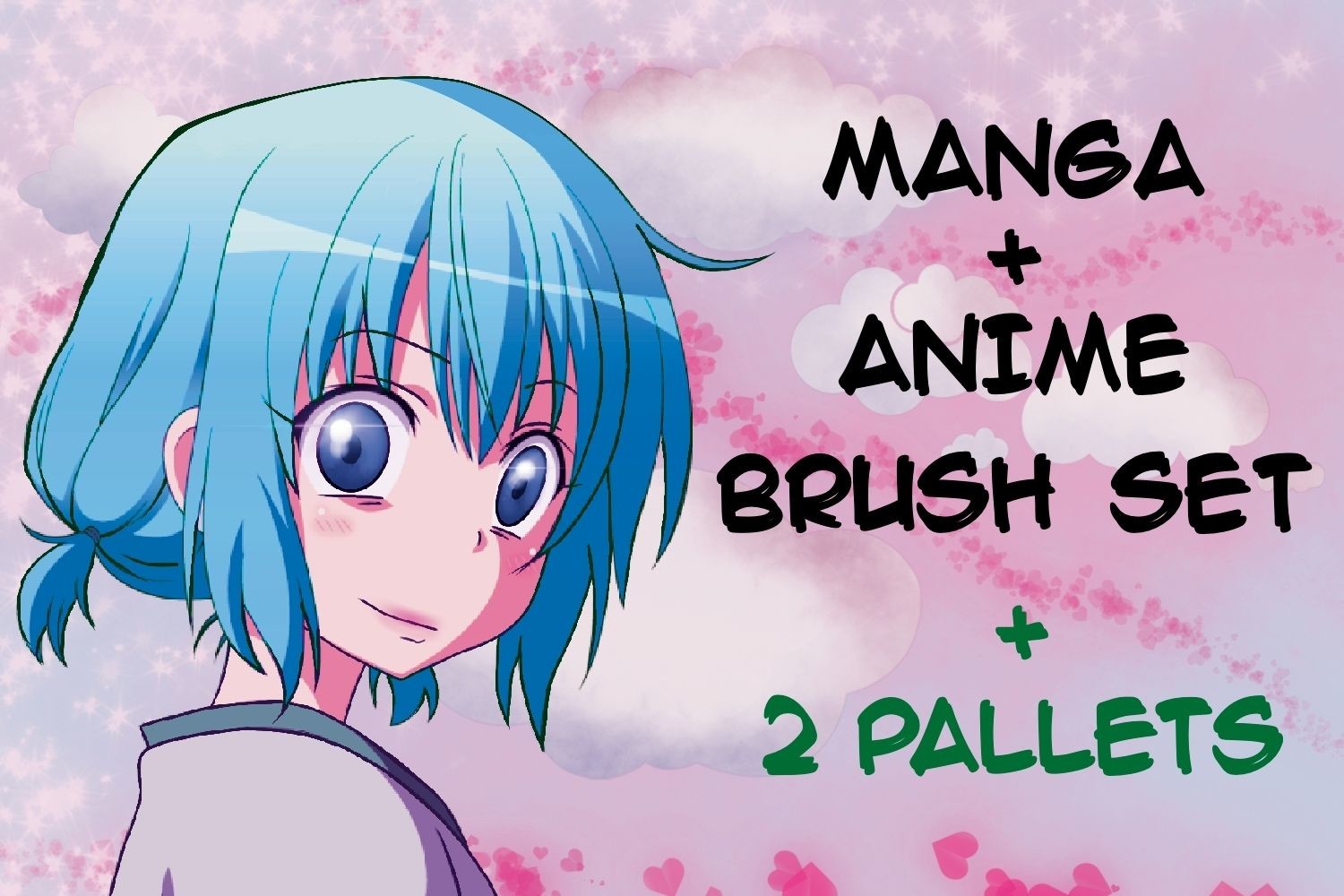 Anime Manga Procreate Brushes - photo 1