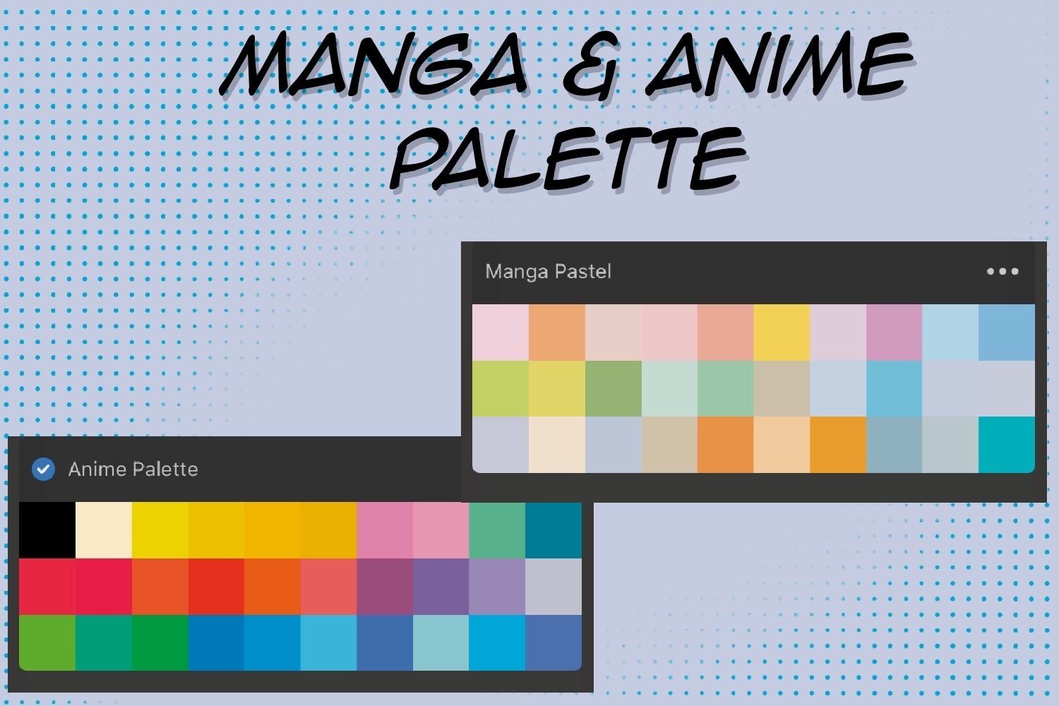 Anime Manga Procreate Brushes - photo 2