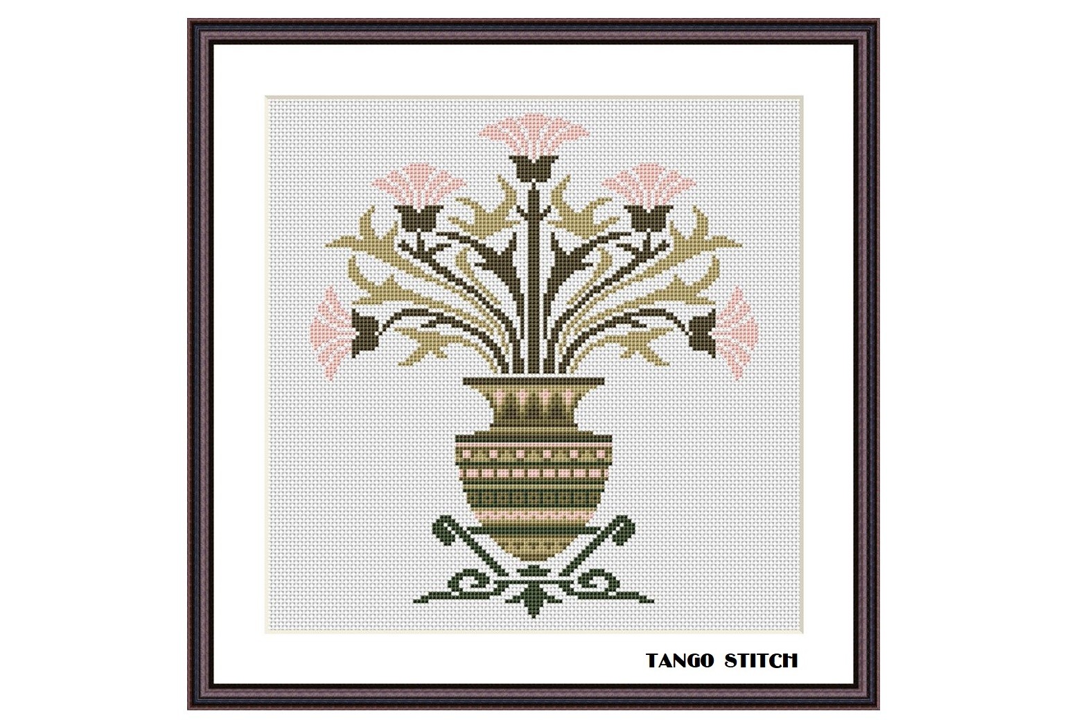 Art Nouveau Vase with Flowers Project