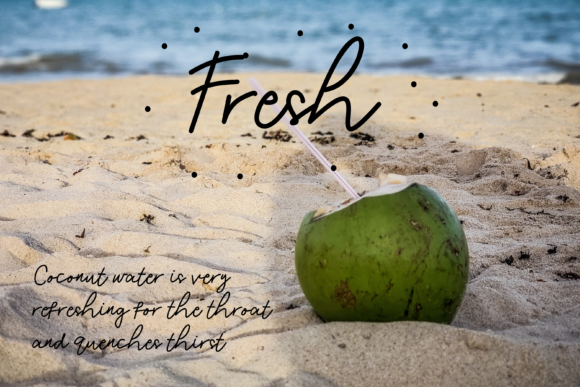 Beach Font - Preview 1
