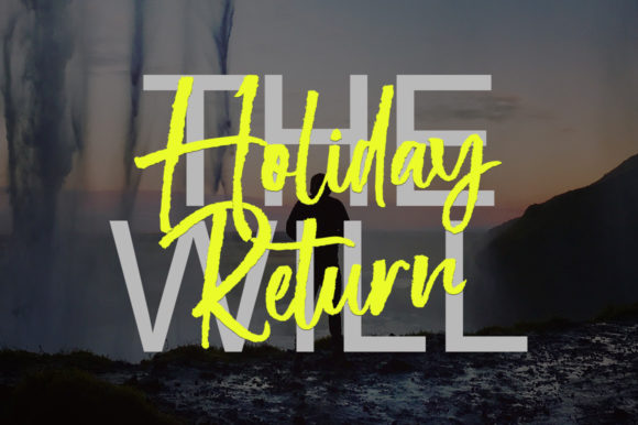 Beach Rock Font - Preview 6