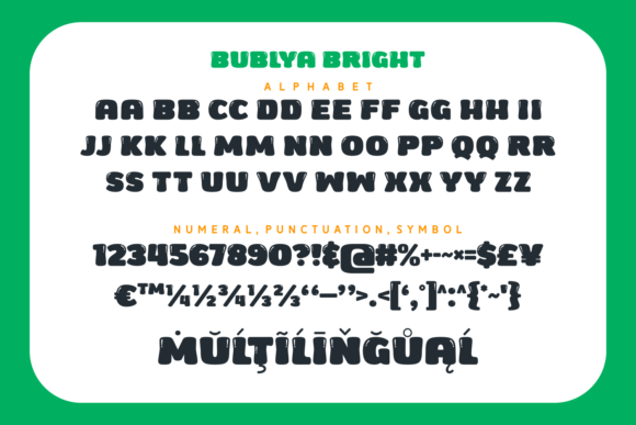 Bublya Bright Font - Preview 2