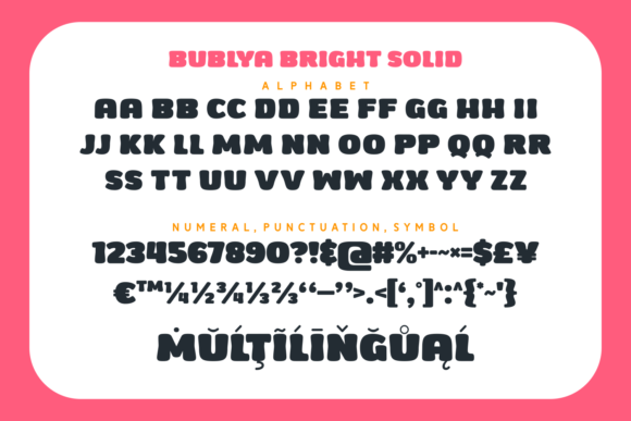 Bublya Bright Font - Preview 3