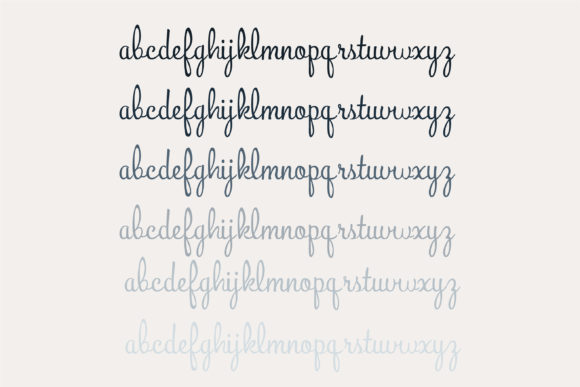 Bunchberry Font - Preview 4