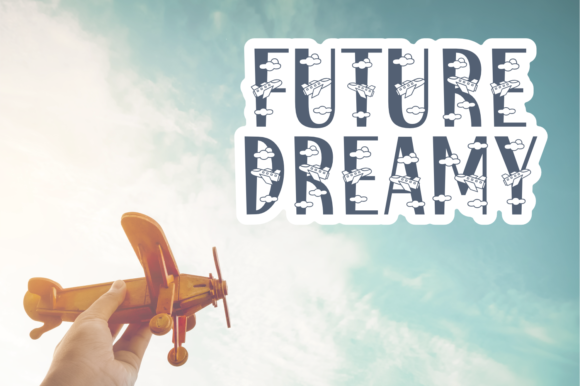 Child Plane Font - Preview 3