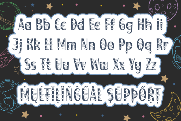 Child Plane Font - Preview 4