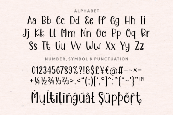 Easily Available Font - Preview 4
