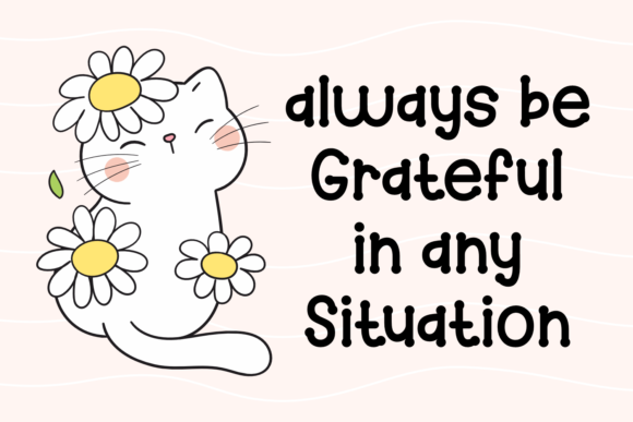 Grateful Thanks Font PNG with transparent background - Preview 3