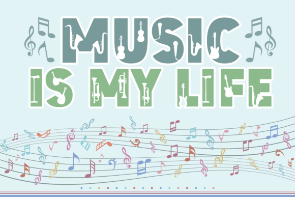 Happy Musica Font - Preview 1