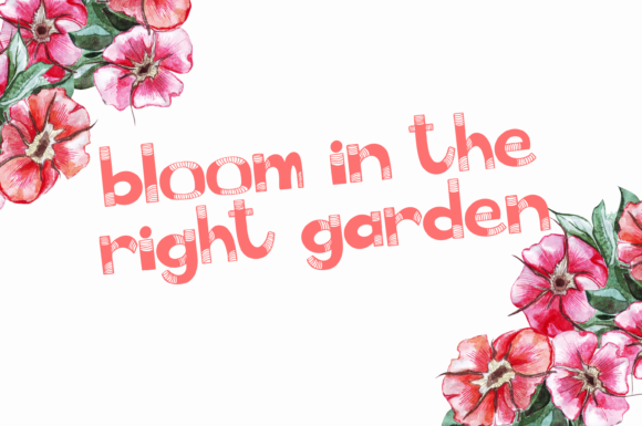 Harvest Bloom Font font preview - 5