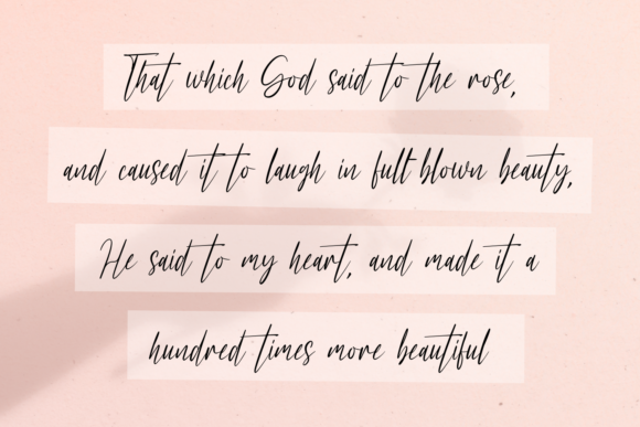 Lovely Dealer Font PNG with transparent background - Preview 3