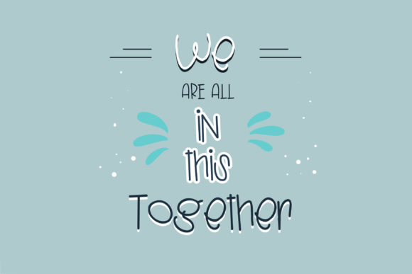 Mamboing Font PNG with transparent background - Preview 1