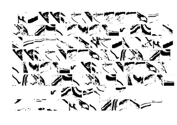Marble Glyph Font PNG with transparent background - Preview 1