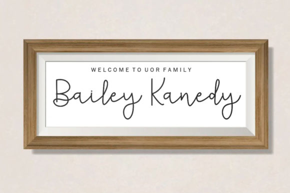 Mery Honey Font PNG with transparent background - Preview 1