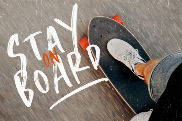 Move Forward Font PNG with transparent background - Preview 1