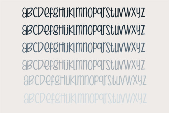 Peamonger Font PNG with transparent background - Preview 4
