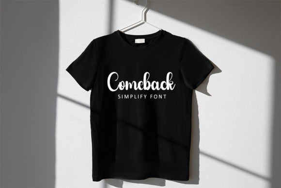 Simplify Font PNG with transparent background - Preview 3