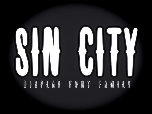 Sin City Font PNG with transparent background - Preview 2