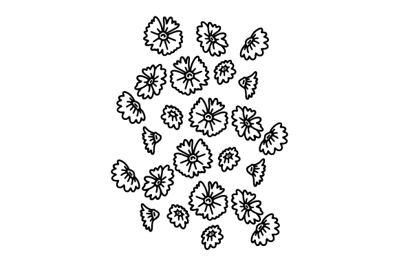 Daisy Pattern SVG Cut file by Creative Fabrica Crafts · Creative Fabrica