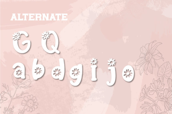 Baby Daisy Font - Preview 3
