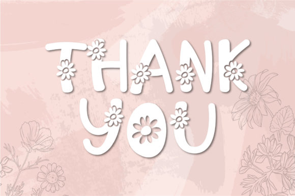 Baby Daisy Font - Preview 4