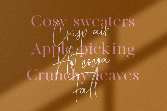Gather Collector's Edition Font - Preview 2