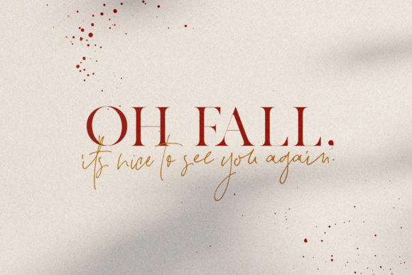 Gather Collector's Edition Font - Preview 3