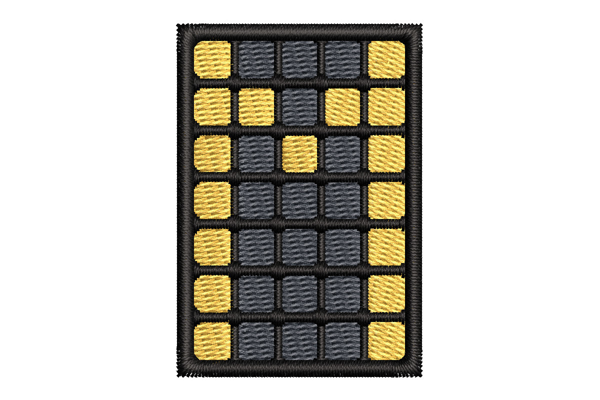 LED Scoreboard Effect Letter M