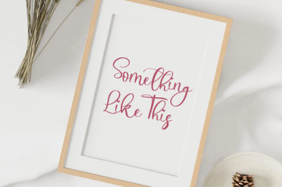 Larfiena Font PNG with transparent background - Preview 3