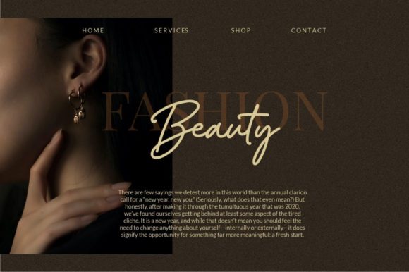 Last Beyond Font PNG with transparent background - Preview 3