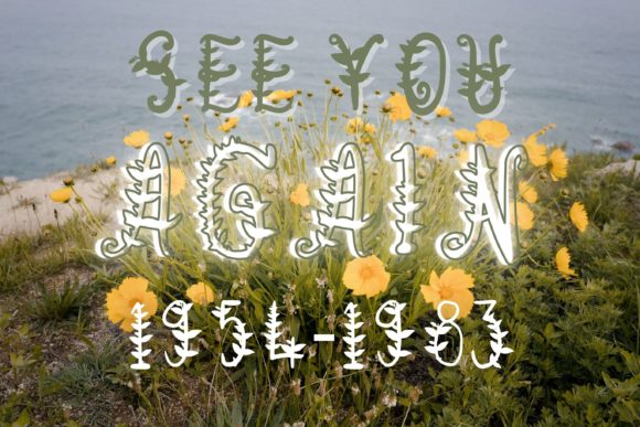 Little Journey2 Font PNG with transparent background - Preview 1