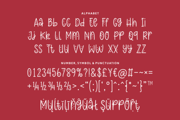 Live Your Story Xmas Font PNG with transparent background - Preview 4