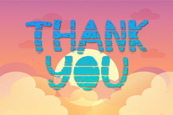 Baby Sunset Font PNG with transparent background - Preview 5