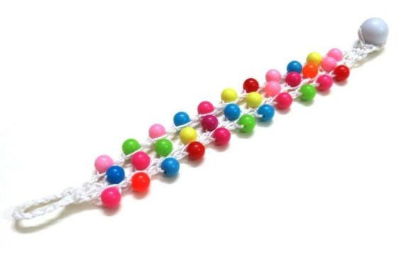Beaded Rainbow Bracelet