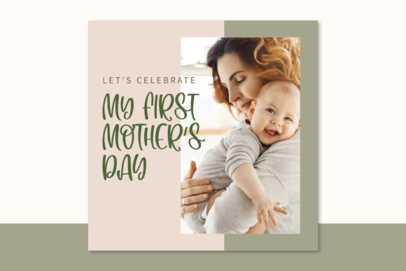 Beautiful Mother Font - Preview 1
