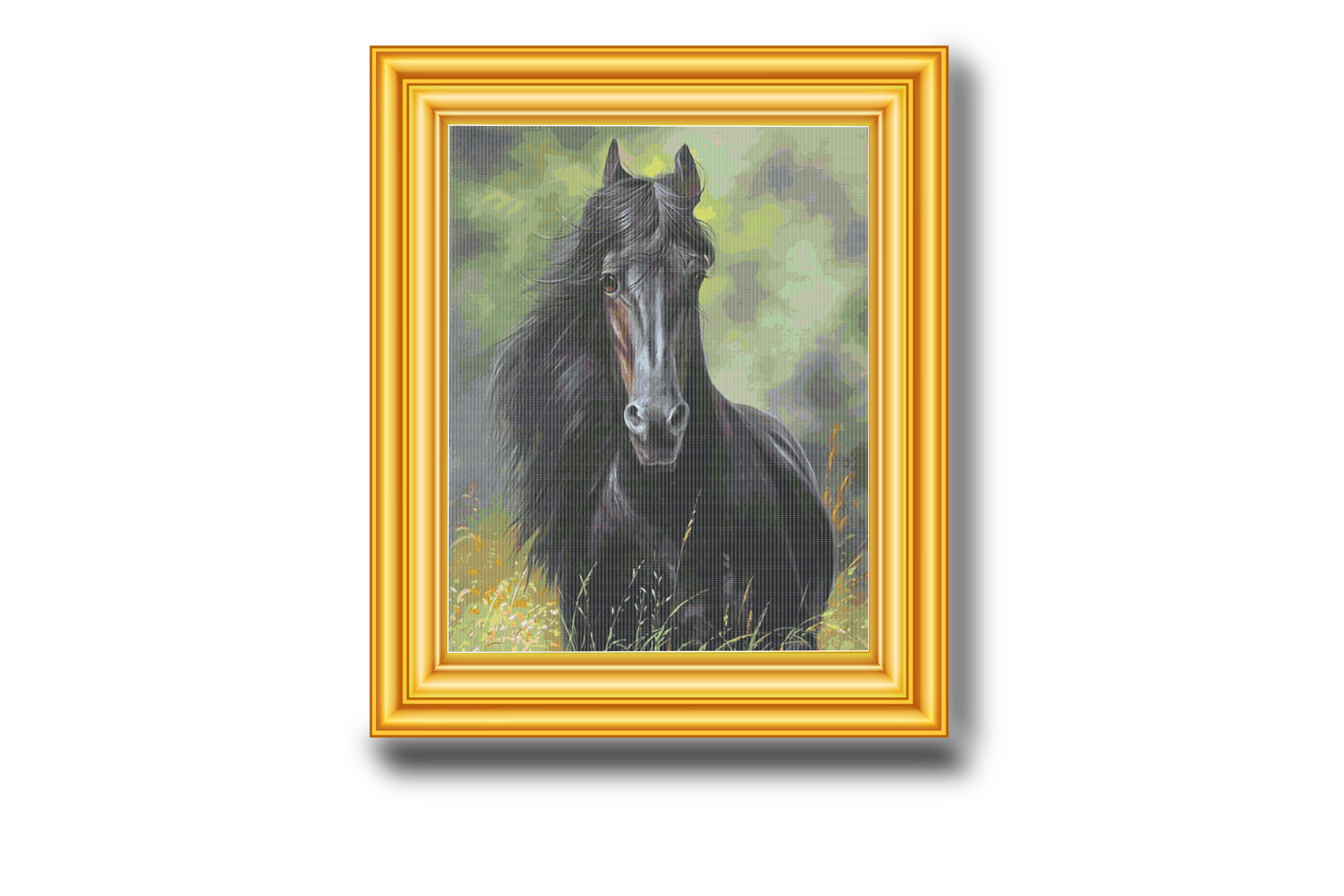 Cross Stitch Patterns Horse, Animals 55