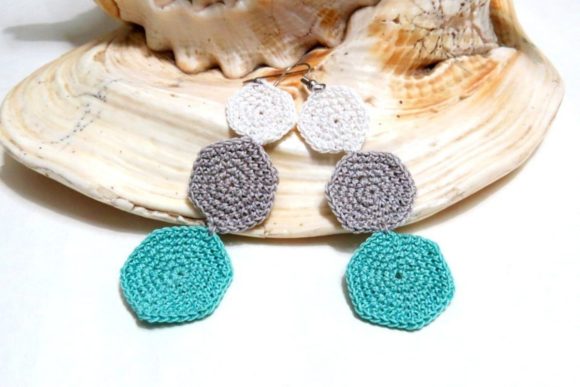 Hexagon Earrings