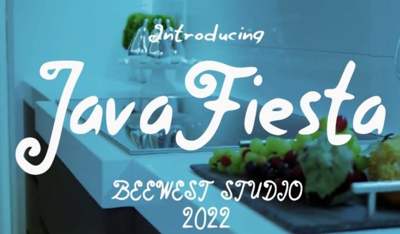 Java Fiesta Font PNG with transparent background - Preview 1