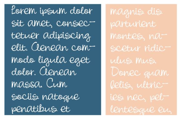 Little Fishmonger Font PNG with transparent background - Preview 3